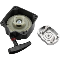 Pumixiy Rasenmäher-Starter-Komponenten, Rückstoß-Starter-Set, mit Antriebsplatte, kompatibel mit PGBC-5200, PGMT-5200,