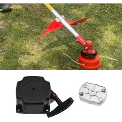 Pumixiy Rasenmäher-Starter-Komponenten, Rückstoß-Starter-Set, mit Antriebsplatte, kompatibel mit PGBC-5200, PGMT-5200,