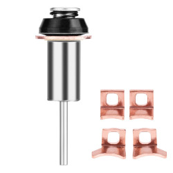 Solenoid, Qiilu Starter Repair Rebuild Kit Solenoid Plunger Set für
