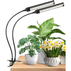SENCHIKER 24V Pflanzenlampe für Indoor-Pflanzen, LM281B+660nm LED-Wachstumslicht, pflanzenzentriertes