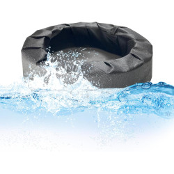 Schwimmender Teich-Pflanzgefäß, dekorative Seerosen-Töpfe, Vlies-Hydrokultur-Pflanzbehälter, 18 cm Wasserpflanzenkorb, für