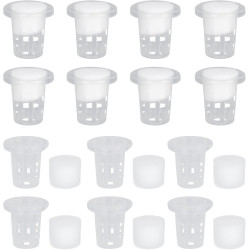 Net Cups Töpfe Wachsen Korb Anlage Hydroponics Aquaponic Korb Pflanze Schlitz Mesh Net Cups Pflanze Wachsende Container Für