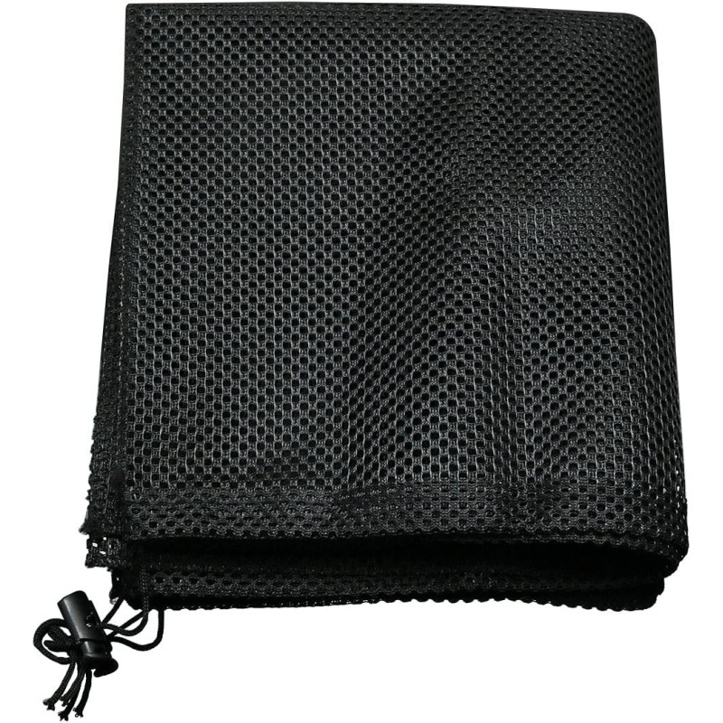 ZYAMY 45 x 45 cm Teichnetz Pumpe Filtertasche Pumpe Barrier Bag mit Kordelzug für Outdoor Teich Biofilter Aquarium Filtration,