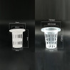 ZYWUOY Hydrokultur-Pflanztopf, Aeroponisches Aquaponisches Netz-Topfkorb-Set (50 mm), DF29EC0Z15MVG59T5FCC84N