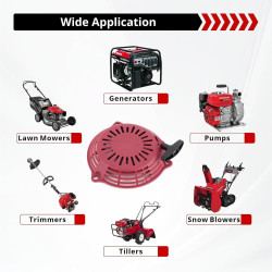 Motor Motor Pull Start Recoil Starter Rewind Kit Rasenmäher Ersatzteile Starter Puller Ersatzteile gcv 160 Rückstoßstarter