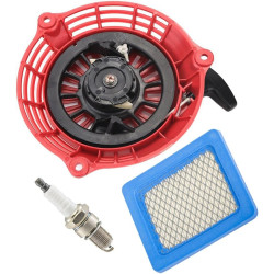 OxoxO Replace Recoil Starter with Air Filter Spark Plug Compatible with Honda GC135 GC160 GCV135 GCV160 Generator Engine