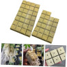 BESTonZON 100 Stück Indoor Hydroponic Starter Plugs Anzuchtwürfel für Pflanzen für DIY Projekte Lösung für Gemüse Garten Hohe