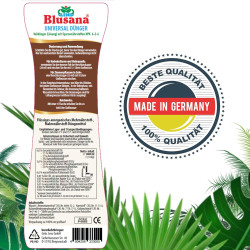 Blusana Premium Universal Flüssigdünger NPK Dünger 6-3-6 für Zierpflanzen Obst- und Gemüse Hydrokultur Erde Hydroponik