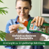Blusana Premium Universal Flüssigdünger NPK Dünger 6-3-6 für Zierpflanzen Obst- und Gemüse Hydrokultur Erde Hydroponik