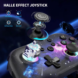 AceGamer Aurora 2.4G Wireless Bluetooth Controller für Windows PC/Switch/Stem/iOS/Android，PC Gamepad Joystick mit Hall-Effekt
