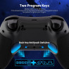 AceGamer Aurora 2.4G Wireless Bluetooth Controller für Windows PC/Switch/Stem/iOS/Android，PC Gamepad Joystick mit Hall-Effekt