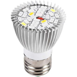 Zerodis LED Wachsen Glühbirne 5W E27 Hochleistungs-Panel Vollspektrum LED Gewächshaus Hydroponische Gemüse Topfblume Pflanze