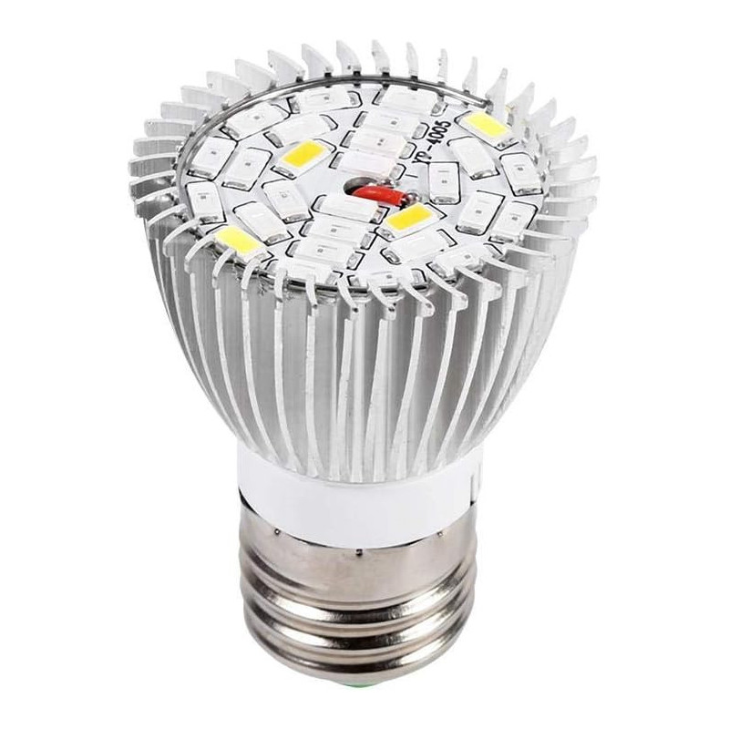Zerodis LED Wachsen Glühbirne 5W E27 Hochleistungs-Panel Vollspektrum LED Gewächshaus Hydroponische Gemüse Topfblume Pflanze