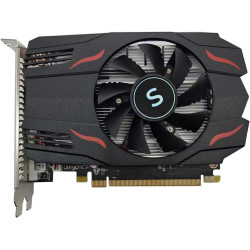 SAPLOS Radeon RX 550 Grafikkarte, 4GBD5, 128-Bit, DisplayPort DVI-D HDMI, PC Video Card, Computer GPU Gaming