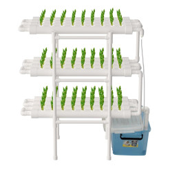 3-Schicht Hydrokultur Hydroponik Bewässerungssystem 108-Löcher Hydroponic Grow Kit Garten Bewässerungssystem Für Topfpflanzen,