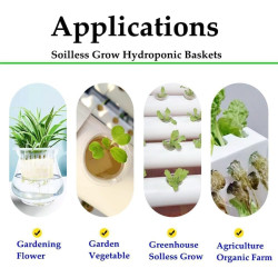 30 Pods Hydroponics Tower Garden Hydroponic Growing System Aeroponics Growing Kit for Herbs of