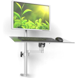 MiBoce Laptop-Notebook-Schreibtisch Mount Ständer, Sit-Standard-Wandmontage-Monitor Und Tastatur-Workstation, Mit Einstellbarem