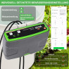 MOOKLIN ROAM WiFi Automatisches Bewässerungssystem mit Doppelte Pumpe, DIY Tropfbewässerungsset Gesteuert über APP,