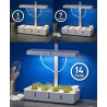 Northpoint LED Pflanzenlampe Gewächslampe Pflanzenlicht 30W Kräutergarten Timerfuntion Innengarten