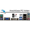 Komplett PC Intel i5 Allround/Multimedia Computer mit 3 Jahren Garantie! | Intel Core i5® 4430 Quad Core, 3.2 GHz | 8GB | 120GB