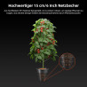 Spider Farmer DWC Hydrokultur Anbausystem mit 27 Liter/7 Gallonen Tiefwasserkultur, Neues Dreieckige Abdeckung Design,