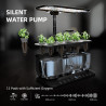 Spider Farmer SmartG12 Hydroponisches Anzuchtsystem, 12-Pods Indoor Garten mit 36W LED Pflanzenlampe Full-Spectrum, APP und WiFi