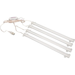 Pflanze wachsen leichte 4 Köpfe USB -Stecker Dimmbare Timerfunktion Volles Spektrum LED Wachsen leichter Innenhaus Sukkulent