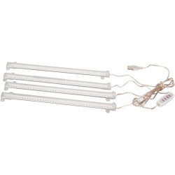 Pflanze wachsen leichte 4 Köpfe USB -Stecker Dimmbare Timerfunktion Volles Spektrum LED Wachsen leichter Innenhaus Sukkulent