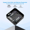 DreamQuest Mini PC Windows 11 Pro Intel Processor N95 (bis 3.4 GHz),16GB RAM + 512GB SSD Mini Desktop Computer |