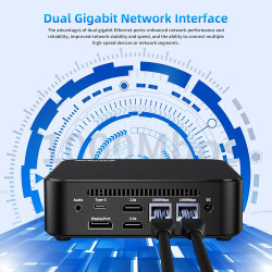 DreamQuest Mini PC Windows 11 Pro Intel Processor N95 (bis 3.4 GHz),16GB RAM + 512GB SSD Mini Desktop Computer |
