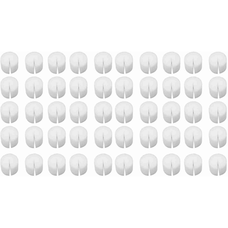 Zerodis 50Pcs Hydroponischen Schwamm Hydroponik Soilless Gemüseanbau Gartenbau Gemüse Pflanze Pflanzenwachstum Hydroponics