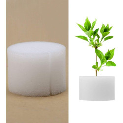 Zerodis 50Pcs Hydroponischen Schwamm Hydroponik Soilless Gemüseanbau Gartenbau Gemüse Pflanze Pflanzenwachstum Hydroponics
