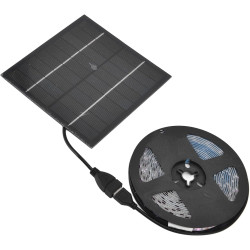 Zerodis Solar Pflanzen Wachsen Lichtleiste, 5W LED Wachstumslampe für Zimmerpflanzen Sukkulenten Hydroponik Gewächshaus