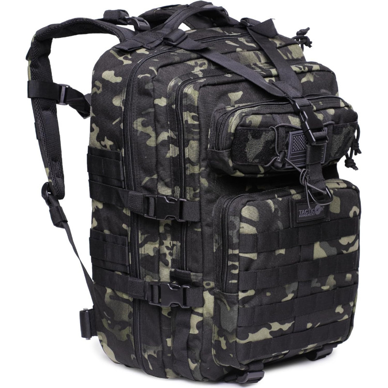 Tacticon 24BattlePack Tactical Backpack | 1 to 3 Day Assault Pack for Men 40L | Combat Veteran Owned Company | Camping Hiking
