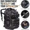 Tacticon 24BattlePack Tactical Backpack | 1 to 3 Day Assault Pack for Men 40L | Combat Veteran Owned Company | Camping Hiking