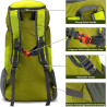 G4Free 40 l Rucksack, faltbar, Wanderrucksack, ultraleicht, Camping, Tagesrucksack