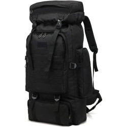 TOUYAKO Wanderrucksack 80L, wasserdichtes Bergsteigen mit großer Kapazität, Militärarmee, taktischer Wanderrucksack,