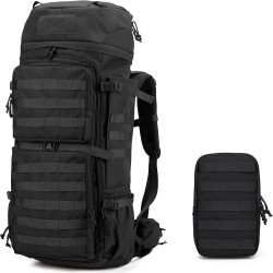 Mardingtop 75L Rucksack Taktischer Rucksack Wanderrucksack Trekkingrucksack YKK Zipper mit der großen Kapazität