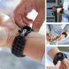 Savior Survival Gear Paracord 20 mm/22 mm Uhrenarmband mit Schnellverschluss – Herren und Damen – Armband kompatibel mit