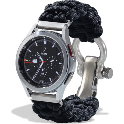 Savior Survival Gear Paracord 20 mm/22 mm Uhrenarmband mit Schnellverschluss – Herren und Damen – Armband kompatibel mit