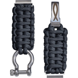 Savior Survival Gear Paracord 20 mm/22 mm Uhrenarmband mit Schnellverschluss – Herren und Damen – Armband kompatibel mit