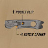 Gerber Gear Chonk 6-in-1 Multifunktionswerkzeug - Stemmeisen, Abisolierzange, Nagelzieher, EDC-Getriebe und Ausrüstung - Micarta