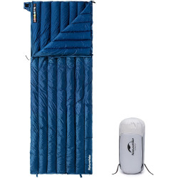 Naturehike Ultraleichter Umschlagschlafsack für Erwachsene, 3-4 Jahreszeiten, wasserdichter Schlafsack für Camping, Wandern,