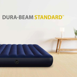 Intex 64757 Classic Downy Blue Dura-Beam Serie Twin Luftbett, Blau, 191 x 99 x 25 cm (L x B x H)