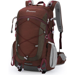 Mountaintop 40L Wanderrucksack Herren Damen Trekkingrucksack Outdoor Rucksäcke für Camping Wandern Reisen, 55 x 35 x 25 cm