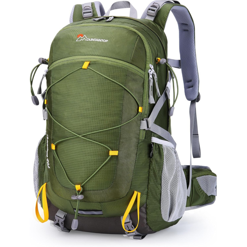 Mountaintop 40L Wanderrucksack Herren Damen Trekkingrucksack Outdoor Rucksäcke für Camping Wandern Reisen, 55 x 35 x 25 cm Mountaintop 40L Wanderrucksack Herren Damen Trekkingrucksack Outdoor Rucksäcke für Camping Wandern Reisen, 55 x 35 x 25 cm