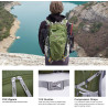 Mountaintop 40L Wanderrucksack Herren Damen Trekkingrucksack Outdoor Rucksäcke für Camping Wandern Reisen, 55 x 35 x 25 cm