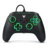 Kabelgebundener PowerA-Advantage-Controller für Xbox Series X|S mit Lumectra - Schwarz, Gamepad, kabelgebundener