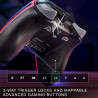 Kabelgebundener PowerA-Advantage-Controller für Xbox Series X|S mit Lumectra - Schwarz, Gamepad, kabelgebundener