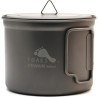 TOAKS Camping Titan Topf Becher Schale (375ml, 450ml, 550ml, 650ml, 700ml, 750ml, 900ml), Outdoor Picknick Wandern Titanium